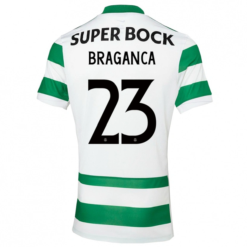 Danxen Criança Camisola Daniel Bragança #23 Verde Branco Principal 2025/26 Camisa