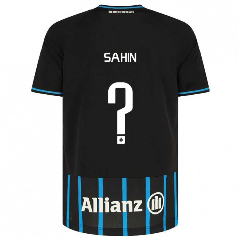 Danxen Criança Camisola Ilhan Sahin #0 Preto Azul Principal 2025/26 Camisa