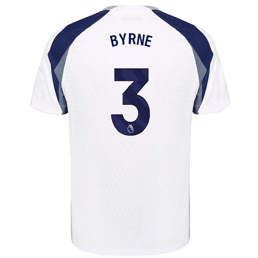 Danxen Criança Camisola Harry Byrne #3 Branco Marinho Principal 2025/26 Camisa