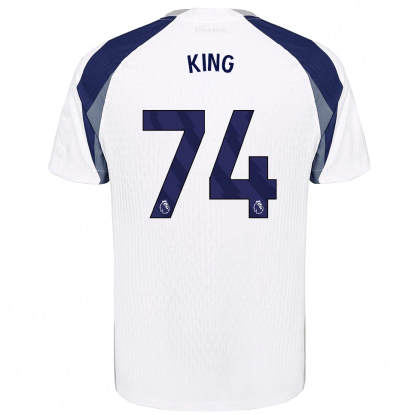Danxen Criança Camisola Maeson King #74 Branco Marinho Principal 2025/26 Camisa