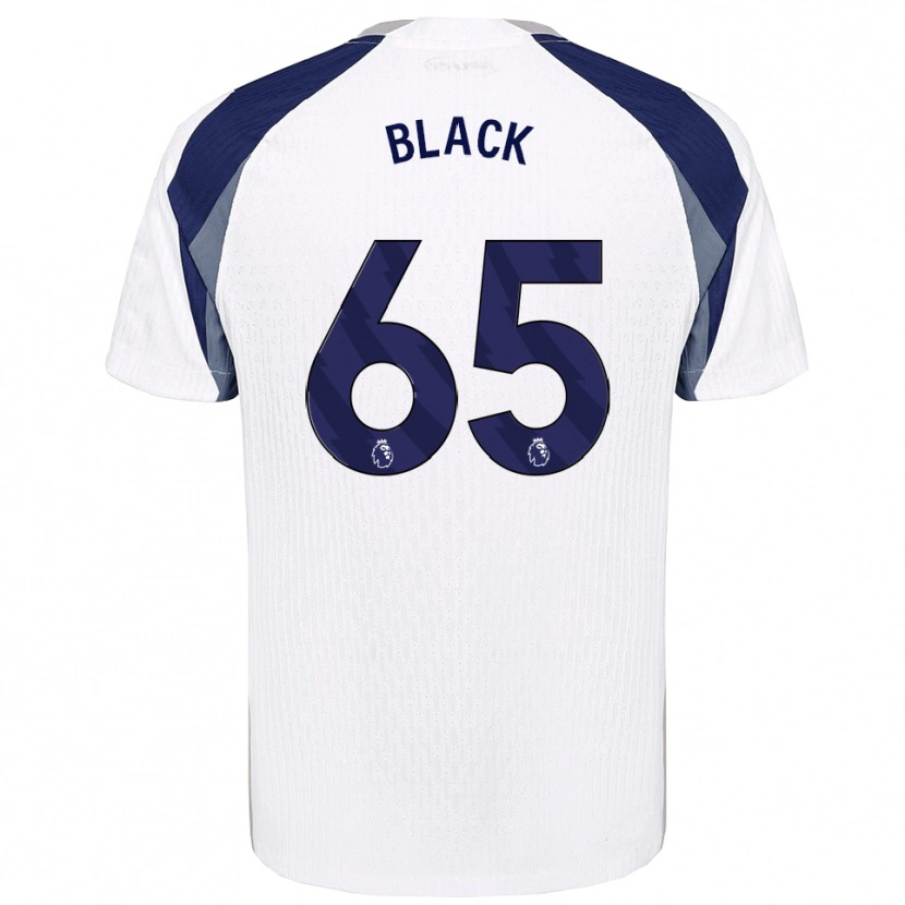 Danxen Criança Camisola Leo Black #65 Branco Marinho Principal 2025/26 Camisa