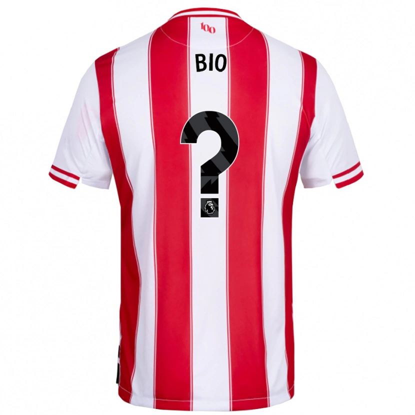 Danxen Criança Camisola Samuel Bio #0 Vermelho Branco Principal 2025/26 Camisa