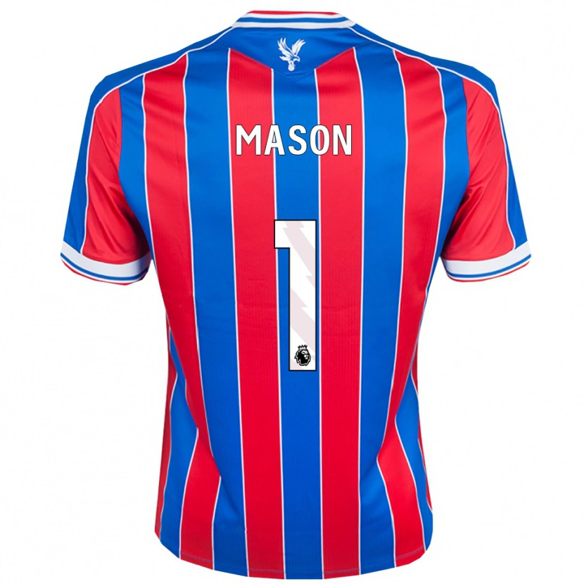 Danxen Criança Camisola Jack Mason #1 Azul Vermelho Branco Principal 2025/26 Camisa