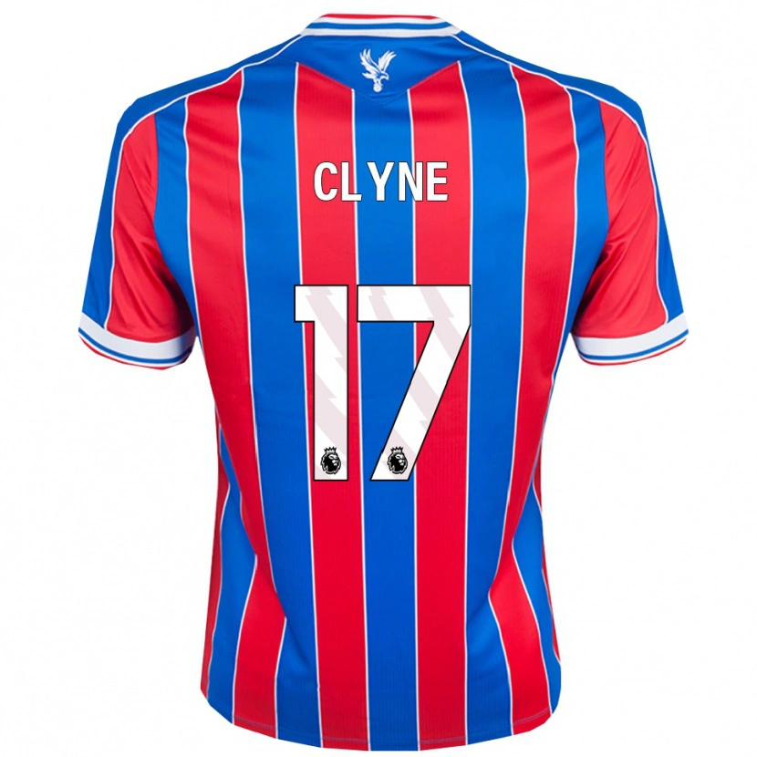 Danxen Criança Camisola Nathaniel Clyne #17 Azul Vermelho Branco Principal 2025/26 Camisa