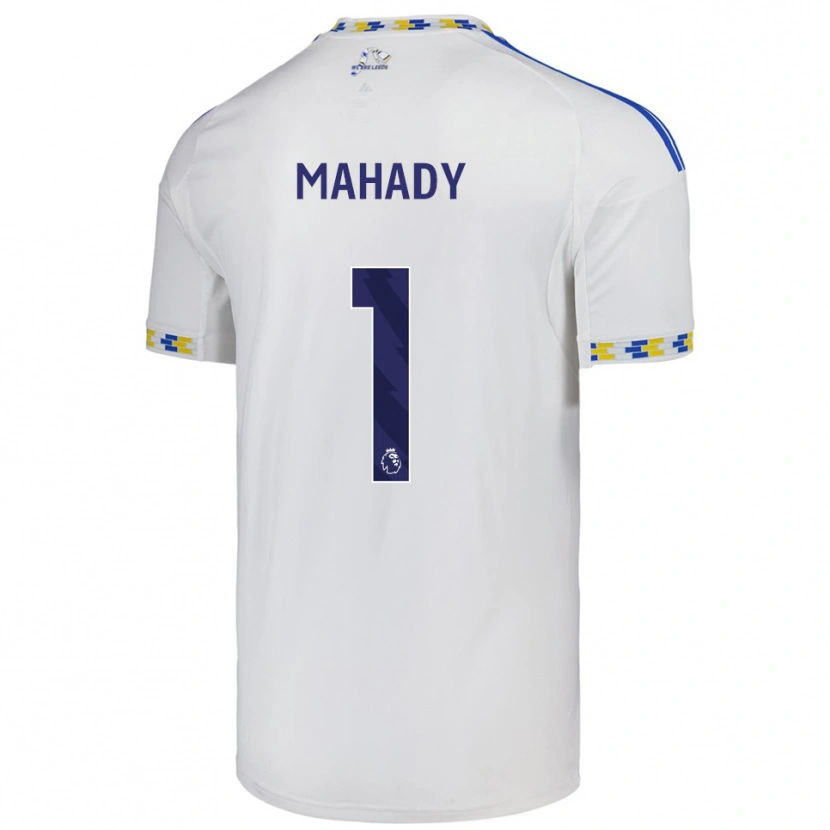 Danxen Criança Camisola Rory Mahady #1 Branco Azul Principal 2025/26 Camisa