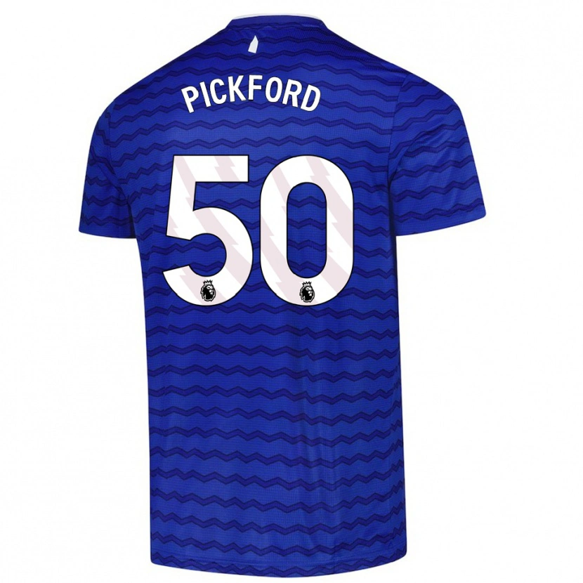 Danxen Criança Camisola George Pickford #50 Azul Marinho Principal 2025/26 Camisa