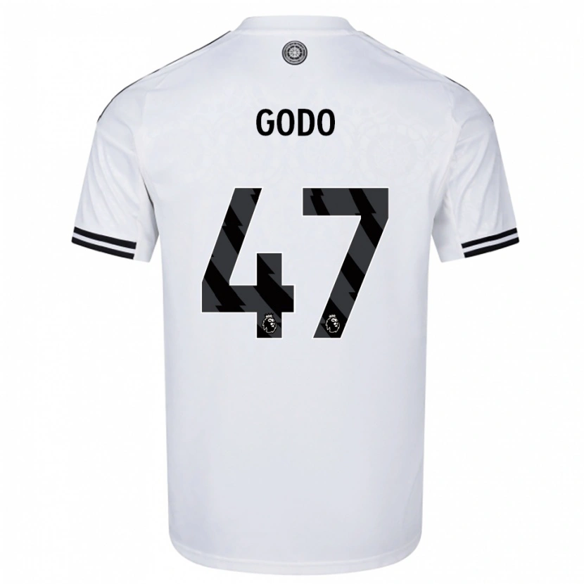 Danxen Criança Camisola Martial Godo #47 Branco Preto Principal 2025/26 Camisa