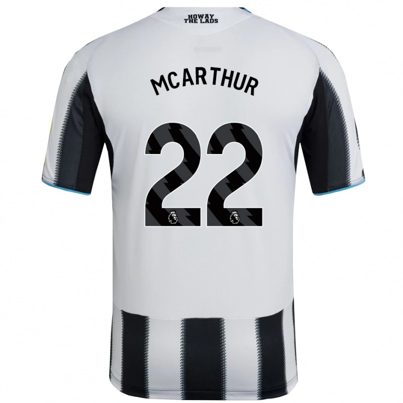 Danxen Criança Camisola Charlie Mcarthur #22 Preto Branco Principal 2025/26 Camisa