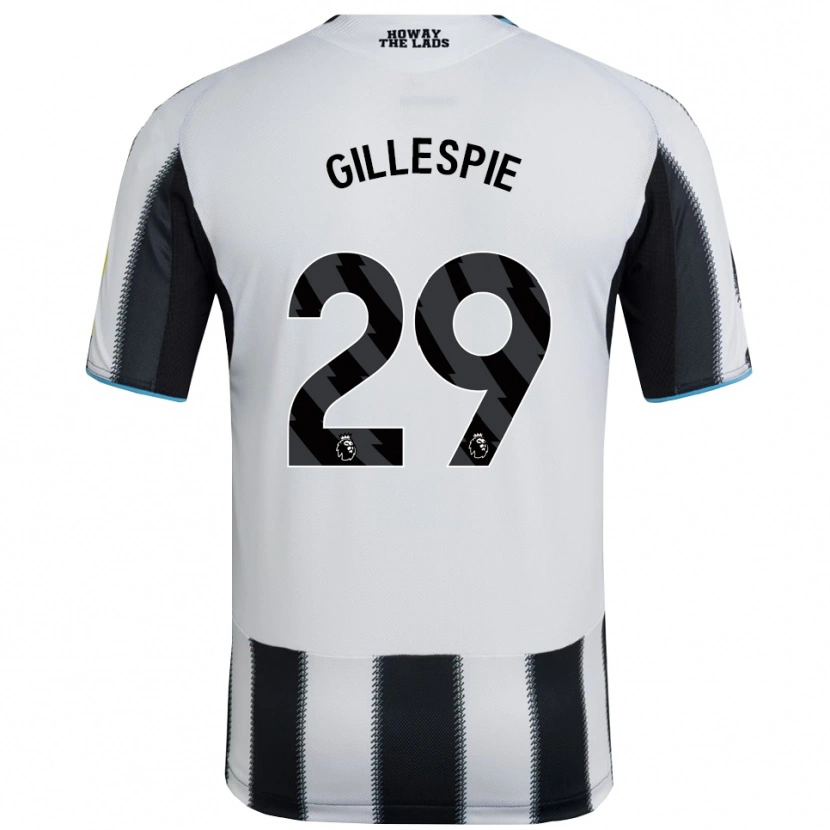 Danxen Criança Camisola Mark Gillespie #29 Preto Branco Principal 2025/26 Camisa
