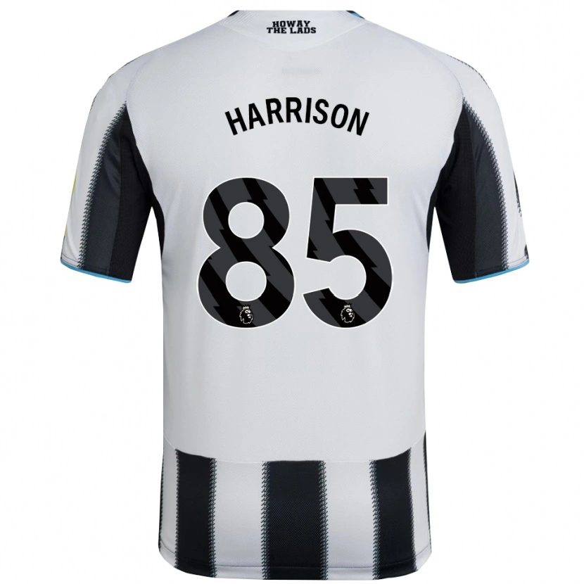 Danxen Criança Camisola Adam Harrison #85 Preto Branco Principal 2025/26 Camisa