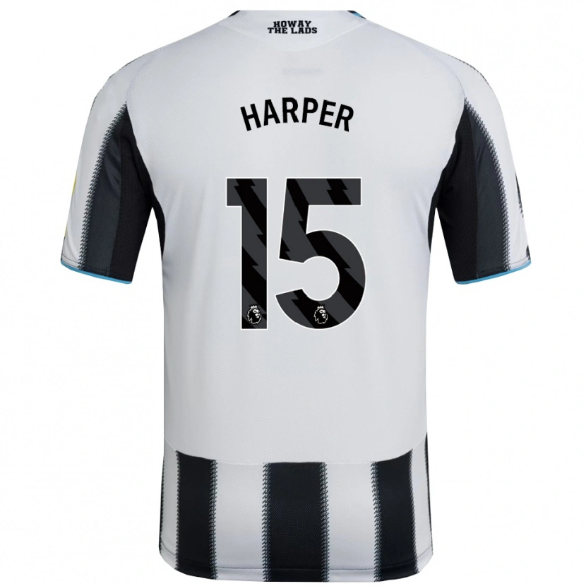 Danxen Criança Camisola Fraser Harper #15 Preto Branco Principal 2025/26 Camisa