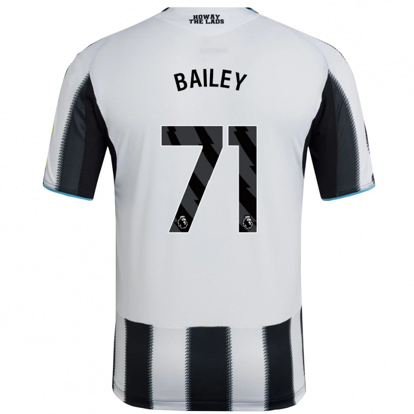 Danxen Criança Camisola Scott Bailey #71 Preto Branco Principal 2025/26 Camisa