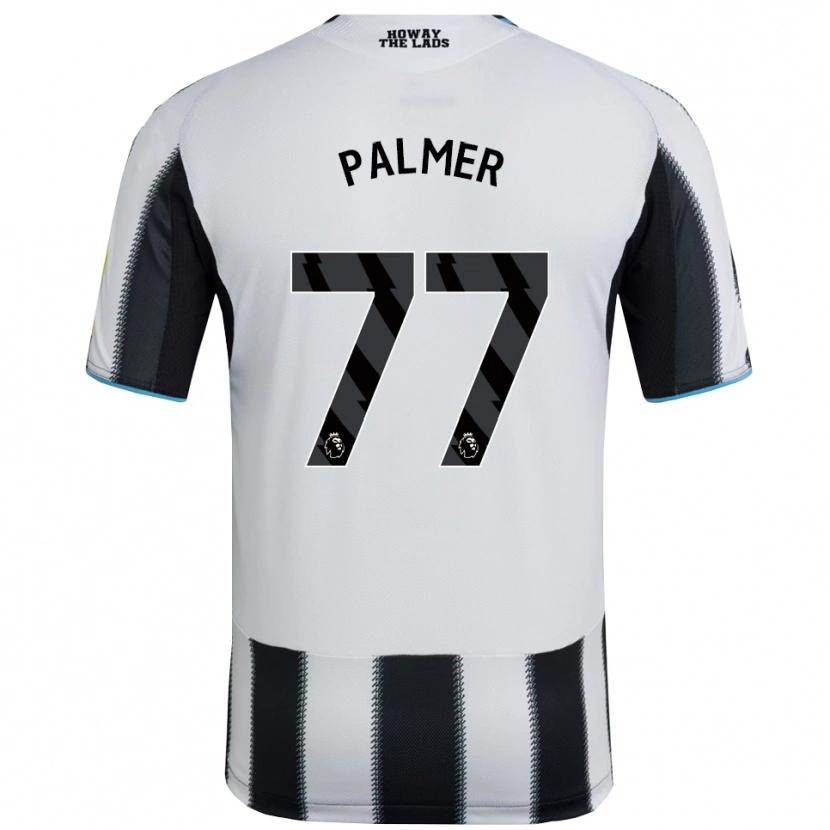 Danxen Criança Camisola Darren Palmer #77 Preto Branco Principal 2025/26 Camisa