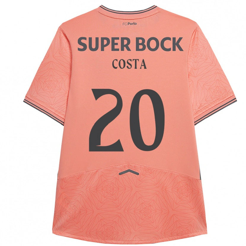 Danxen Criança Camisola Alberto Costa #20 Rosa Marinho Alternativa 2025/26 Camisa