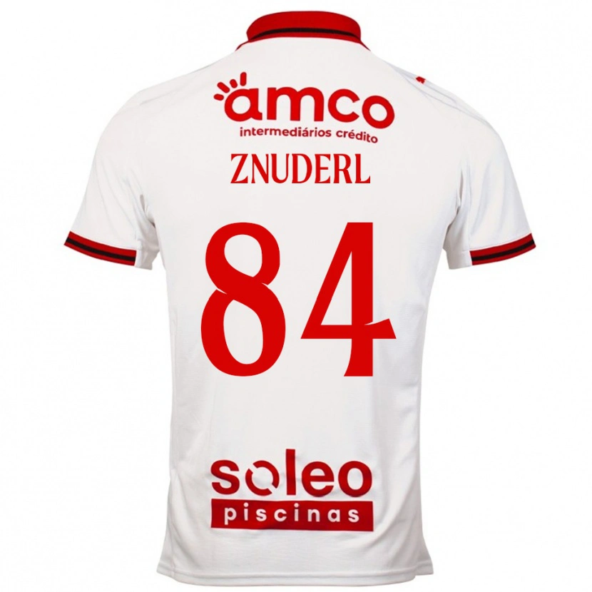 Danxen Criança Camisola Tai Znuderl #84 Branco Vermelho Alternativa 2025/26 Camisa