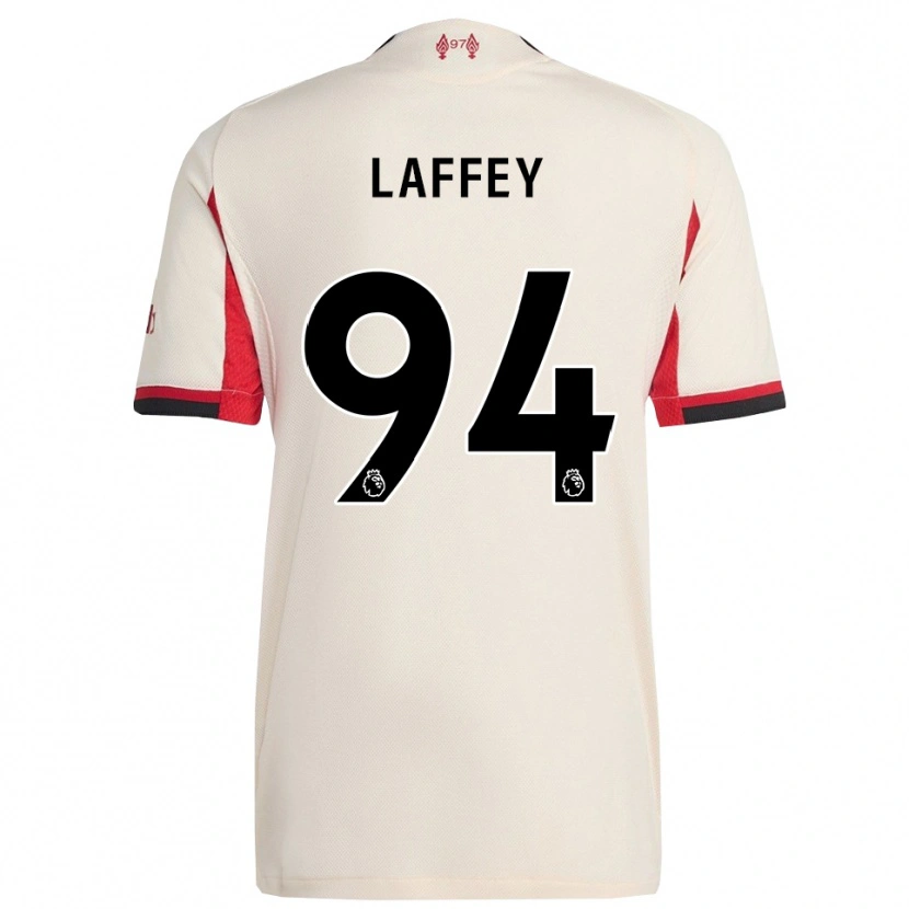 Danxen Criança Camisola Michael Laffey #94 Branco Preto Alternativa 2025/26 Camisa