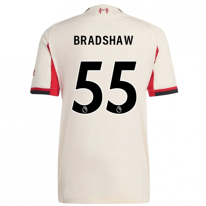 Danxen Criança Camisola Joe Bradshaw #55 Branco Preto Alternativa 2025/26 Camisa