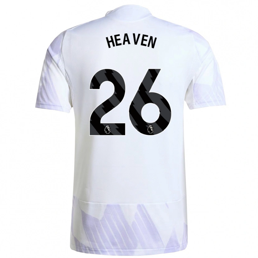 Danxen Criança Camisola Ayden Heaven #26 Branco Roxo Roxo Alternativa 2025/26 Camisa