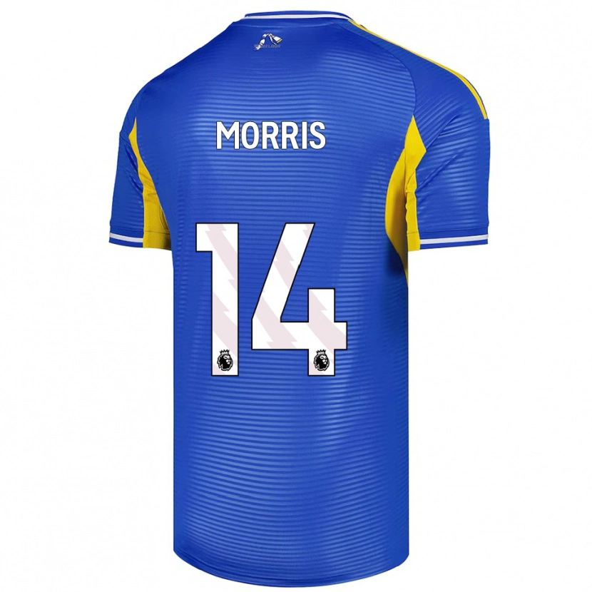 Danxen Criança Camisola Jack Morris #14 Azul Amarelo Alternativa 2025/26 Camisa