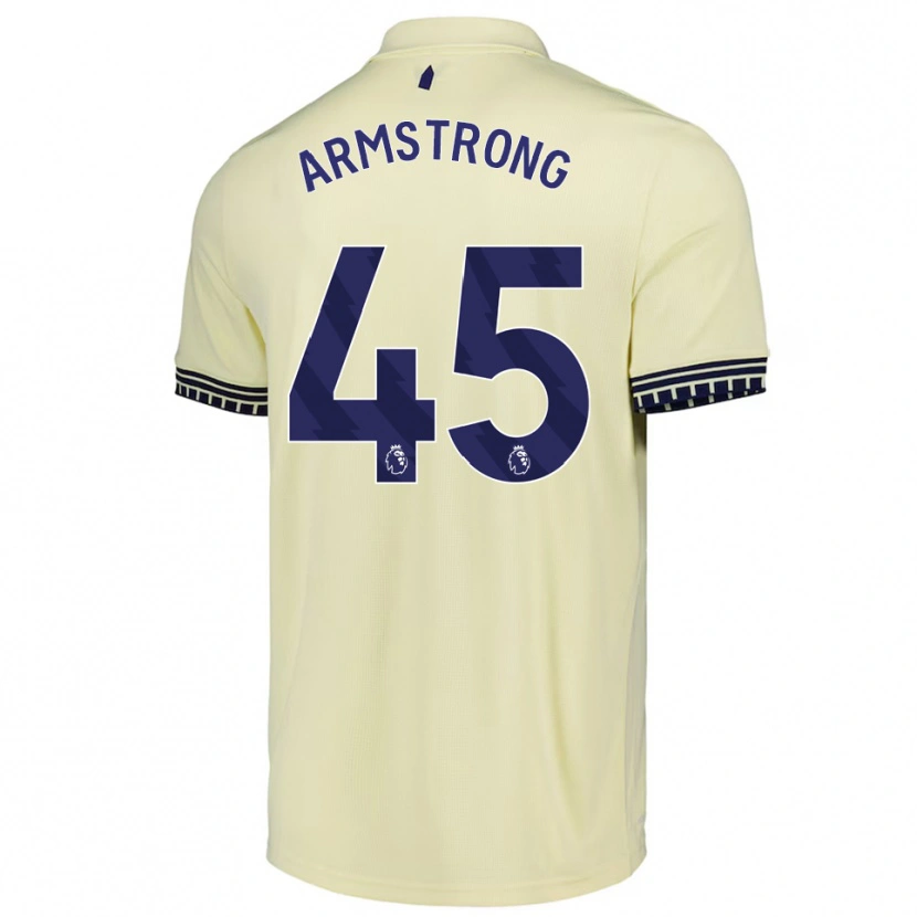 Danxen Criança Camisola Harrison Armstrong #45 Branco Sujo Preto Alternativa 2025/26 Camisa