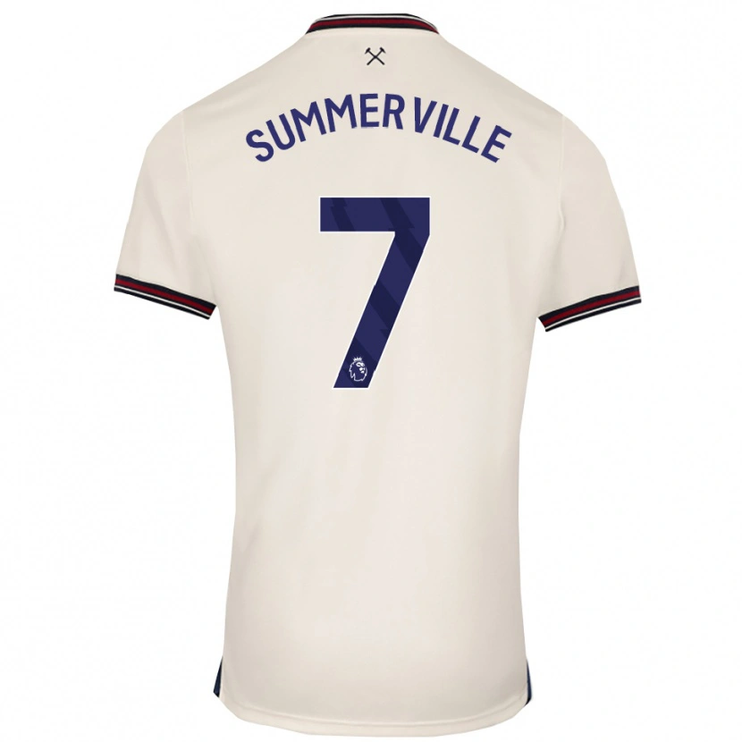 Danxen Criança Camisola Crysencio Summerville #7 Branco Sujo Alternativa 2025/26 Camisa