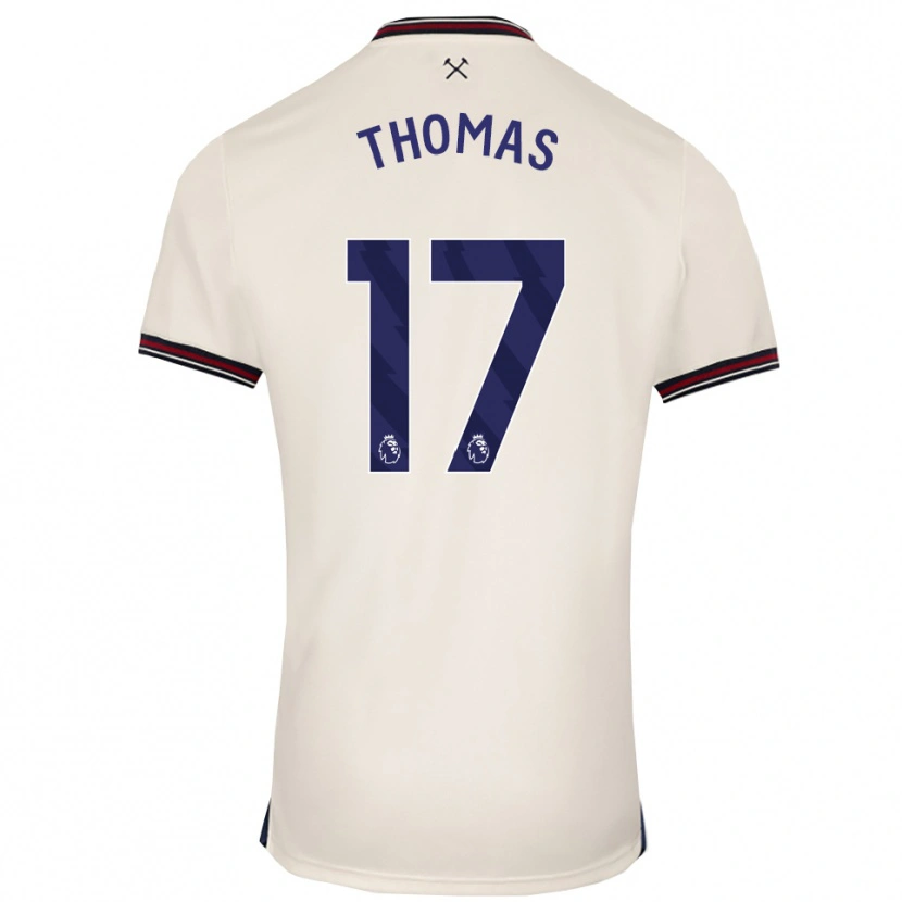 Danxen Criança Camisola Isaac Thomas #17 Branco Sujo Alternativa 2025/26 Camisa