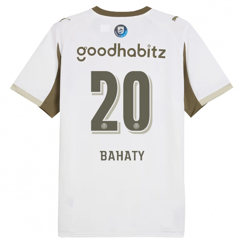 Danxen Criança Camisola Manuel Bahaty #20 Branco Cinza Terceiro 2025/26 Camisa