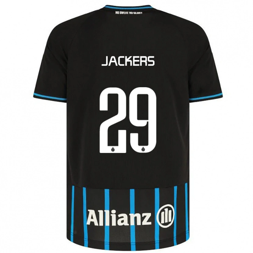 Danxen Homem Camisola Nordin Jackers #29 Preto Azul Principal 2025/26 Camisa