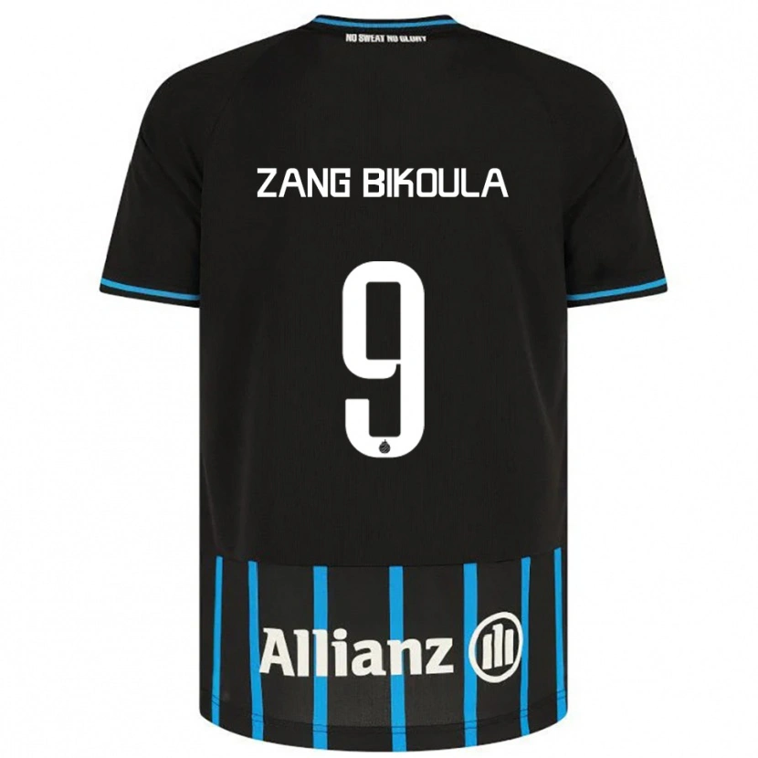 Danxen Homem Camisola Véronique Zang Bikoula #9 Preto Azul Principal 2025/26 Camisa