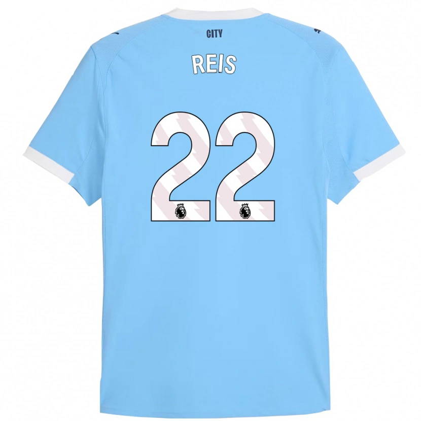 Danxen Homem Camisola Vitor Reis #22 Azul Celeste Branco Principal 2025/26 Camisa