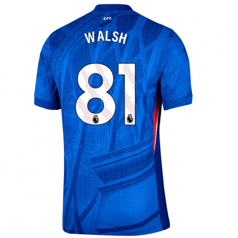 Danxen Homem Camisola Reggie Walsh #81 Azul Branco Principal 2025/26 Camisa