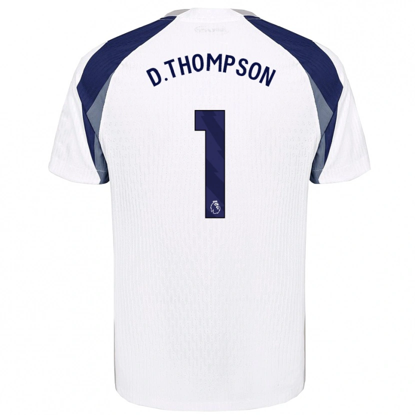 Danxen Homem Camisola Dylan Thompson #1 Branco Marinho Principal 2025/26 Camisa