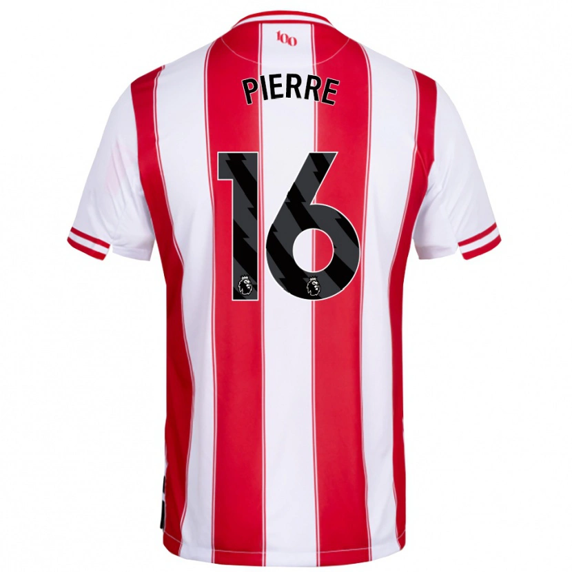 Danxen Homem Camisola Kyrie Pierre #16 Vermelho Branco Principal 2025/26 Camisa