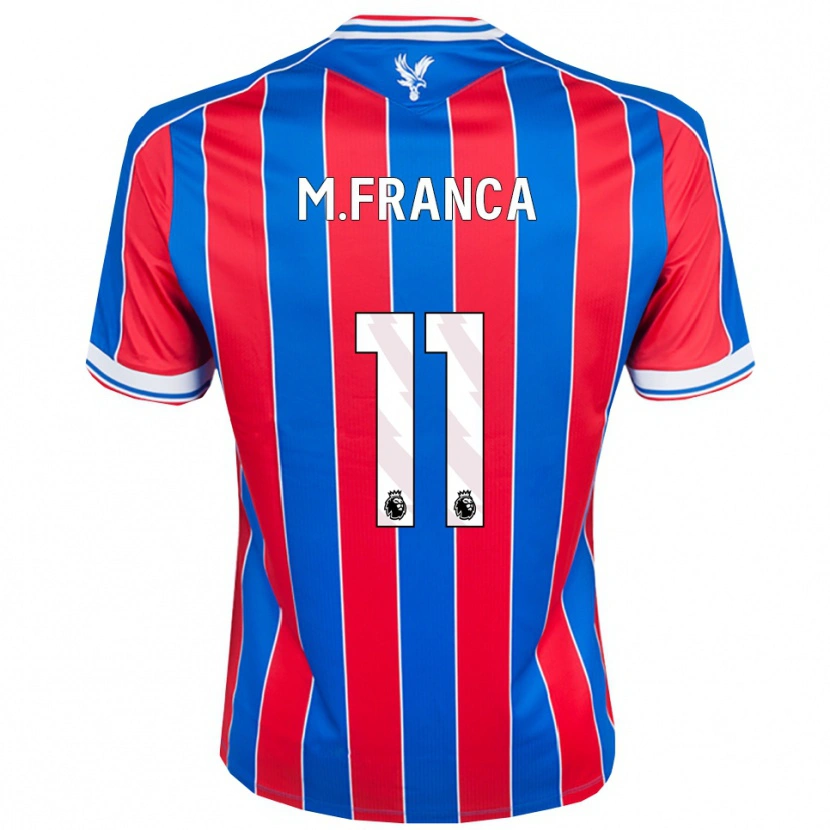 Danxen Homem Camisola Matheus França #11 Azul Vermelho Branco Principal 2025/26 Camisa