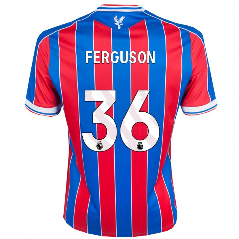 Danxen Homem Camisola Nathan Ferguson #36 Azul Vermelho Branco Principal 2025/26 Camisa