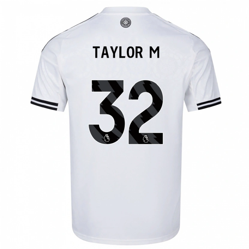 Danxen Homem Camisola Belle Taylor-M #32 Branco Preto Principal 2025/26 Camisa