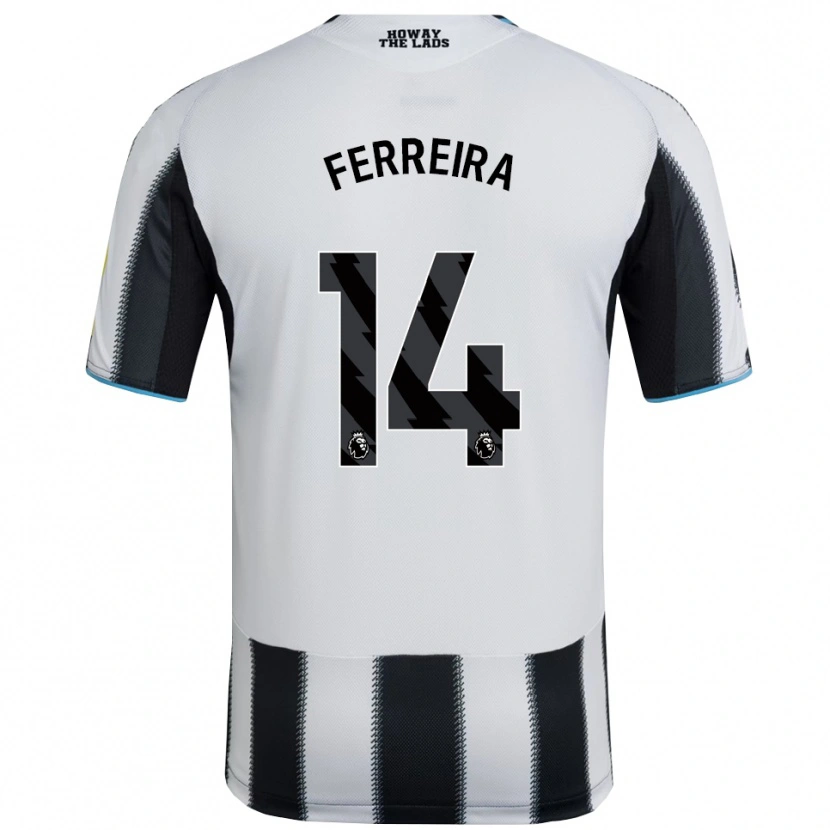 Danxen Homem Camisola Matheos Ferreira #14 Preto Branco Principal 2025/26 Camisa
