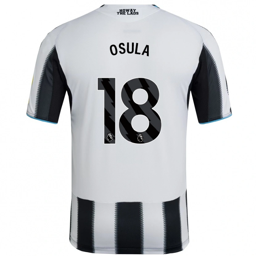 Danxen Homem Camisola William Osula #18 Preto Branco Principal 2025/26 Camisa