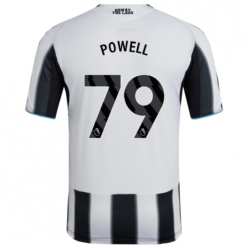 Danxen Homem Camisola Rory Powell #79 Preto Branco Principal 2025/26 Camisa