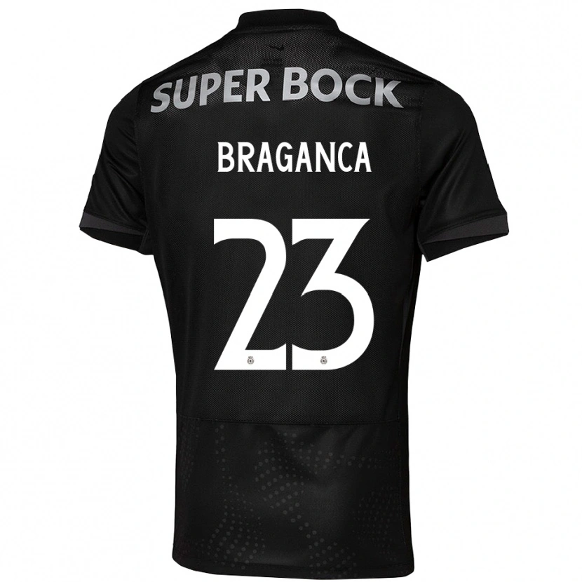Danxen Homem Camisola Daniel Bragança #23 Preto Branco Alternativa 2025/26 Camisa