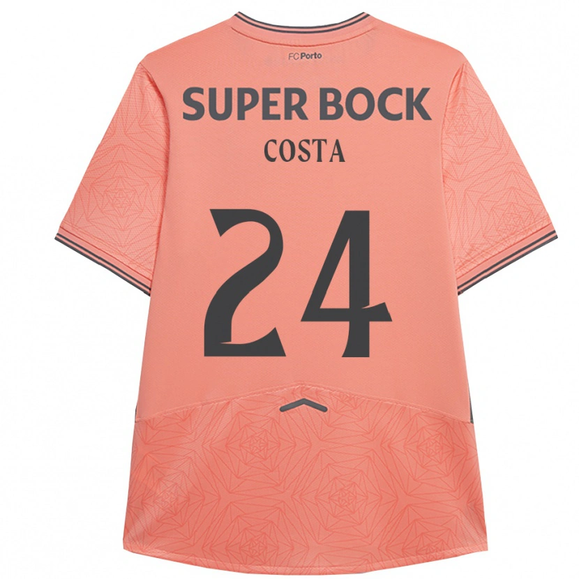 Danxen Homem Camisola João Costa #24 Rosa Marinho Alternativa 2025/26 Camisa