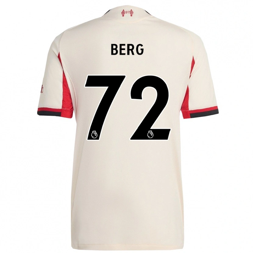Danxen Homem Camisola Sepp Van Den Berg #72 Branco Preto Alternativa 2025/26 Camisa