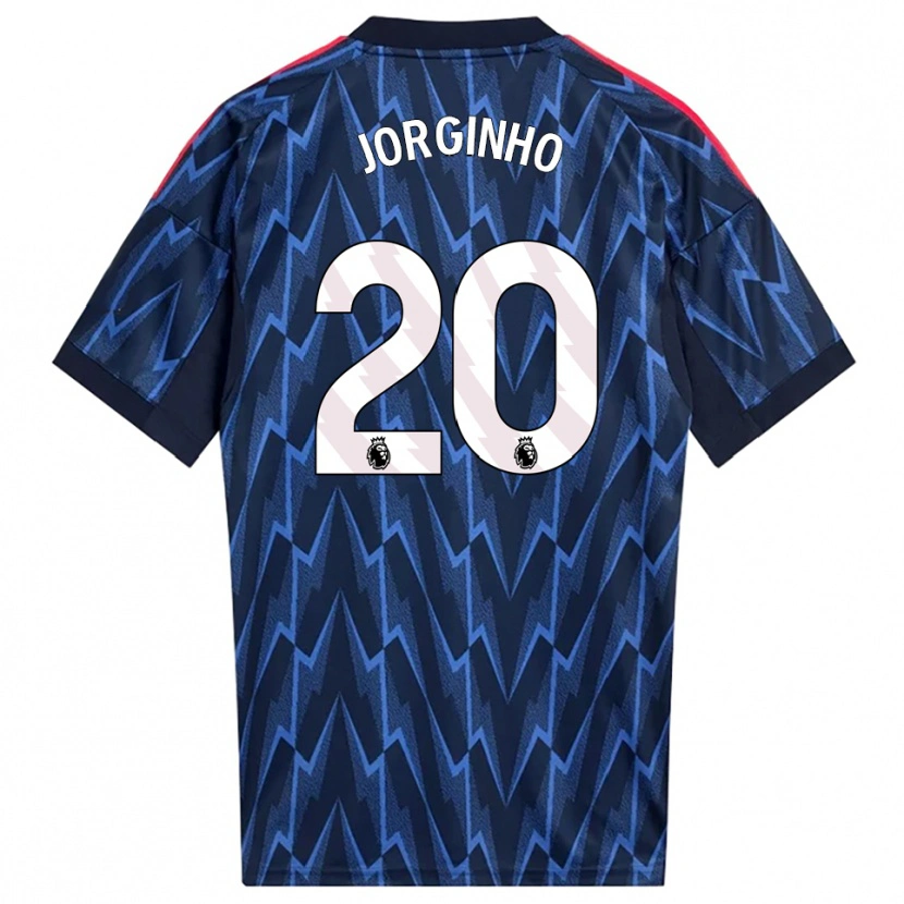 Danxen Homem Camisola Jorginho #20 Marinho Vermelho Alternativa 2025/26 Camisa