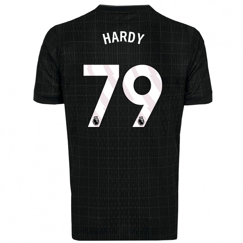 Danxen Homem Camisola Malachi Hardy #79 Preto Cinza Alternativa 2025/26 Camisa