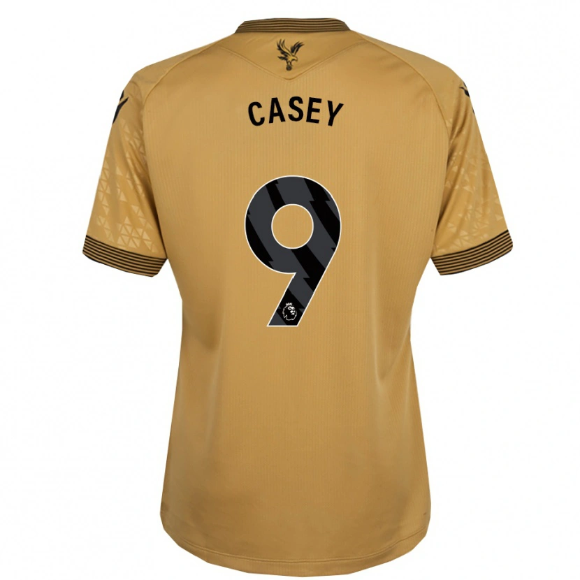 Danxen Homem Camisola Ben Casey #9 Dourado Preto Alternativa 2025/26 Camisa