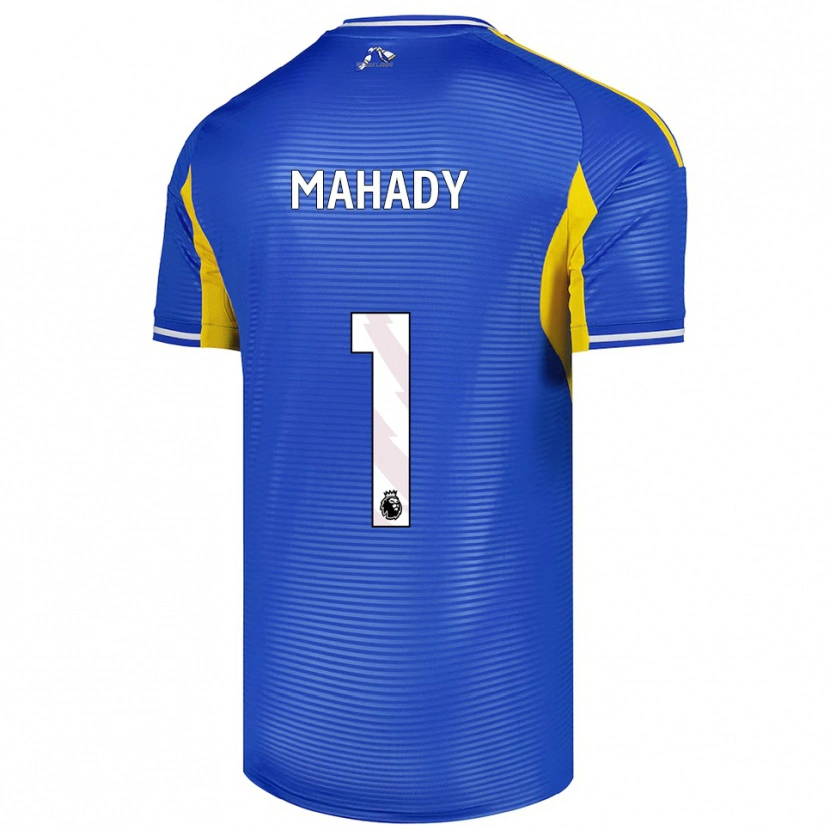 Danxen Homem Camisola Rory Mahady #1 Azul Amarelo Alternativa 2025/26 Camisa