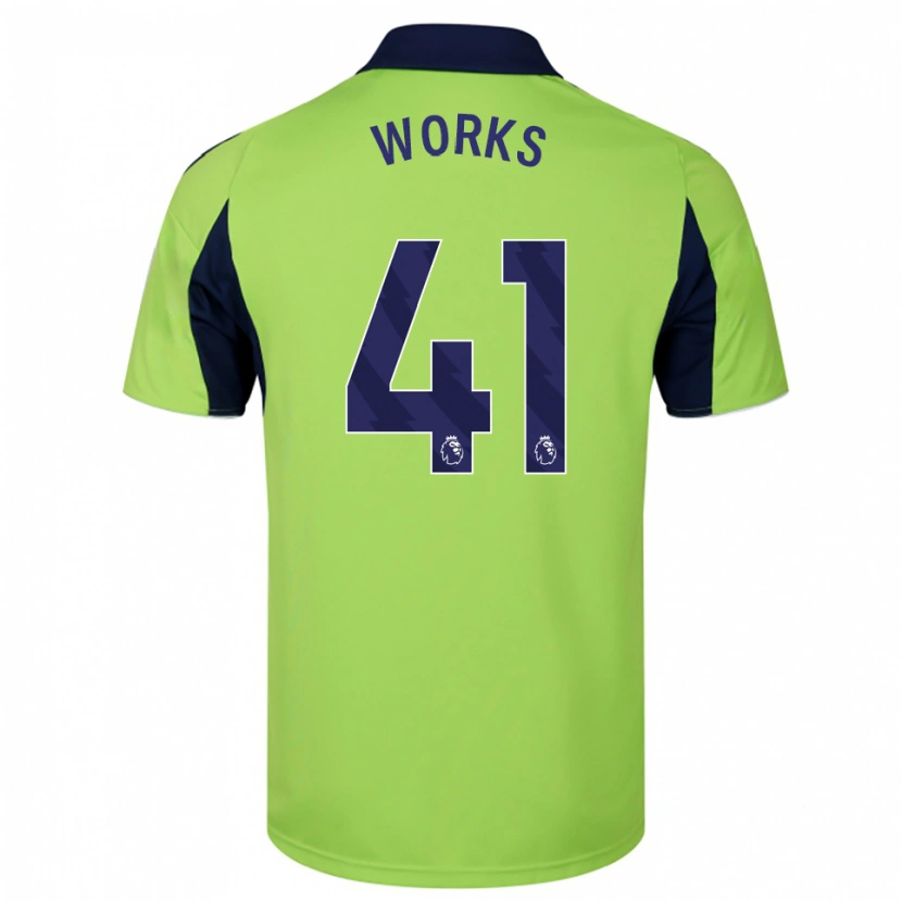 Danxen Homem Camisola Terrell Works #41 Verde Marinho Branco Alternativa 2025/26 Camisa