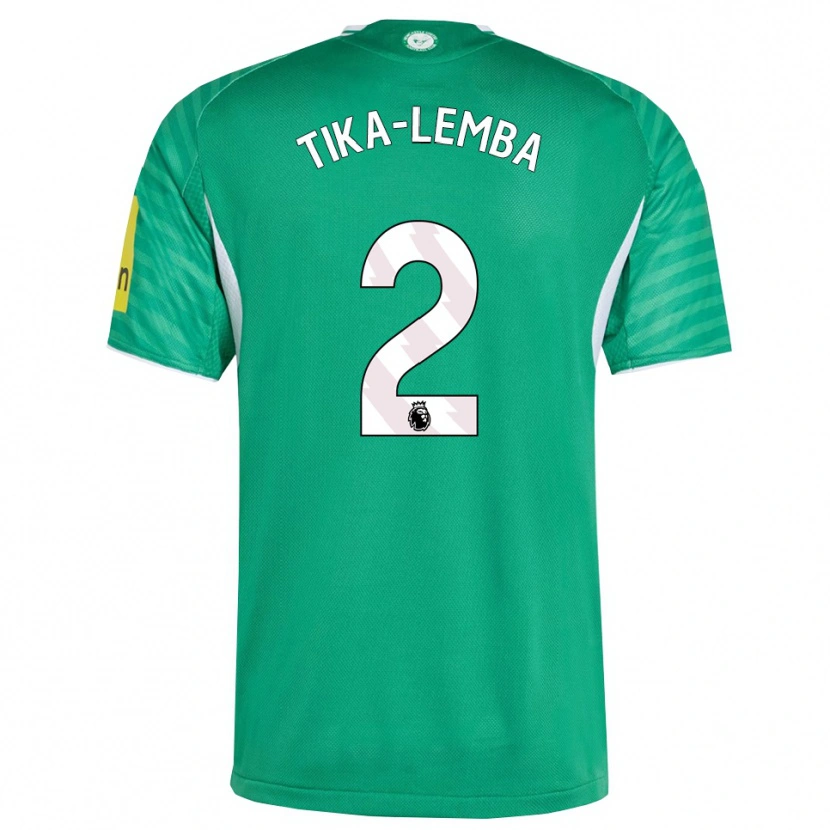 Danxen Homem Camisola Ezra Tika-Lemba #2 Verde Branco Alternativa 2025/26 Camisa