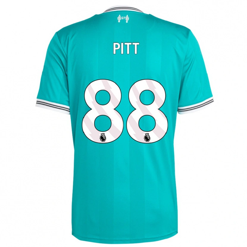 Danxen Homem Camisola Lucas Pitt #88 Verde Branco Terceiro 2025/26 Camisa