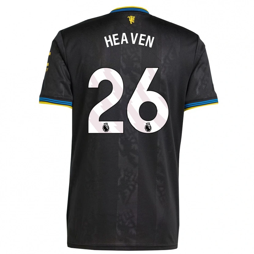Danxen Homem Camisola Ayden Heaven #26 Preto Amarelo Azul Terceiro 2025/26 Camisa